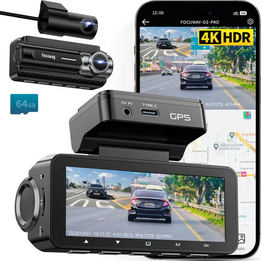 Eyes on the Road: Top 10 Best Dash Cams for Ultimate Security in 2026 / 4K Dash Cam Front and Rear with Night Vision WiFi