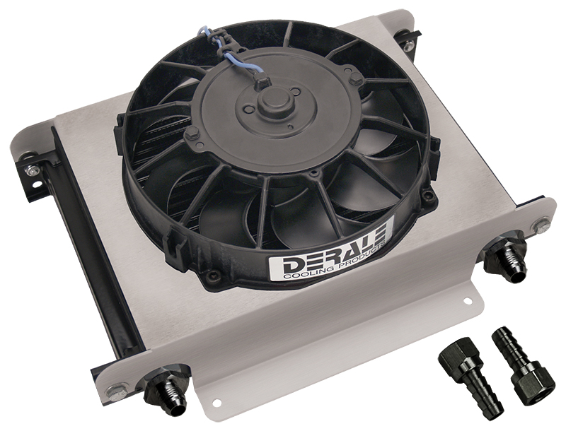 Best Heavy Duty Stacked Plate Transmission Cooler with Fan for Towing 2026 1 Heavy Duty Stacked Plate Transmission Cooler with Fan for Towing