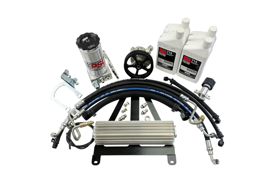 High Flow Power Steering Pump and Stacked Plate Steering Cooler