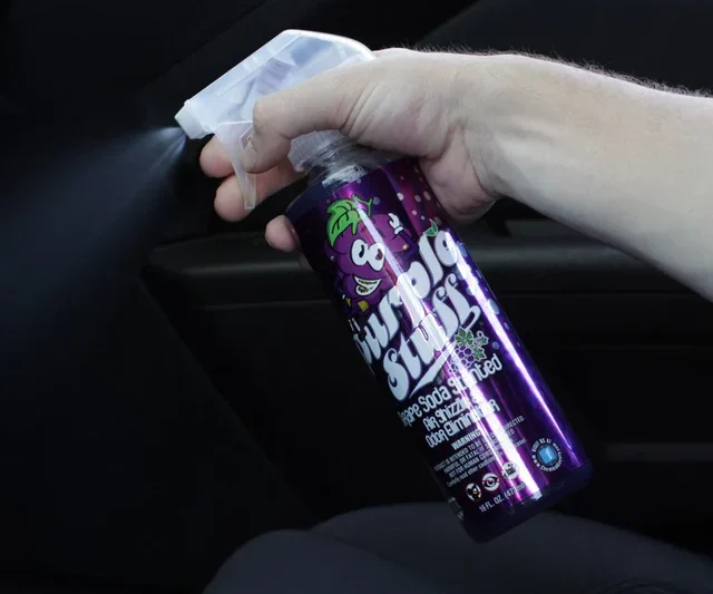 Chemical Guys New Car Smell Premium Air Freshener Odor Eliminator 16oz Concentrated Water-Based Spray