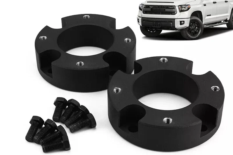 Level Up Your Stance: 2″ Front Leveling Lift Kit for Toyota Tundra & Sequoia (2007-2021)