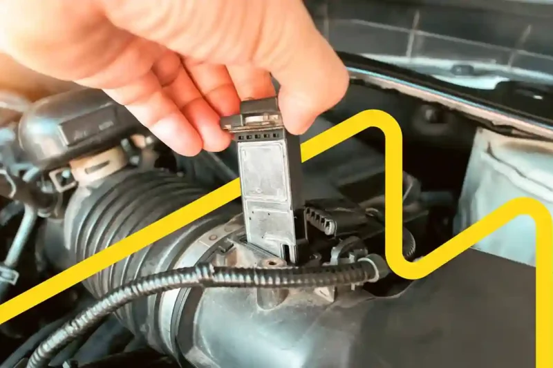 Symptoms of a bad mass airflow sensor in car