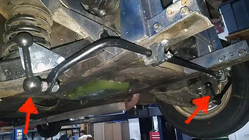 Symptoms of a bad sway bar link noise