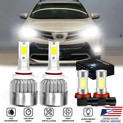 Toyota RAV4 Headlight Bulbs and LED Upgrades